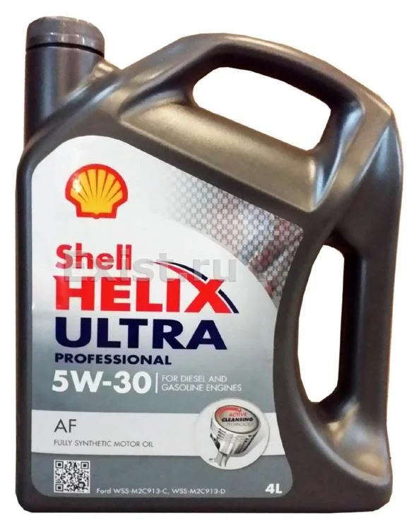 Масло моторное SHELL 5W-30 4л 550040661