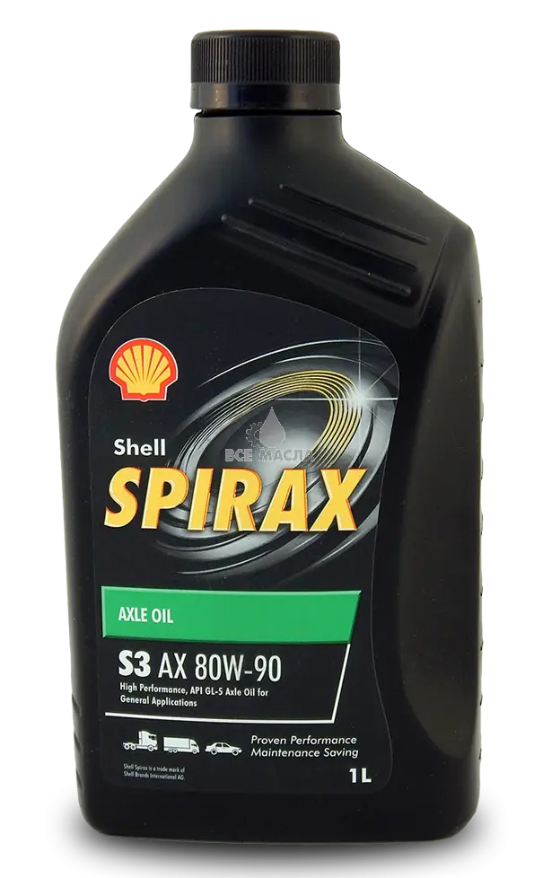 Трансмиссионное масло SHELL 80W-90 1л 550027978