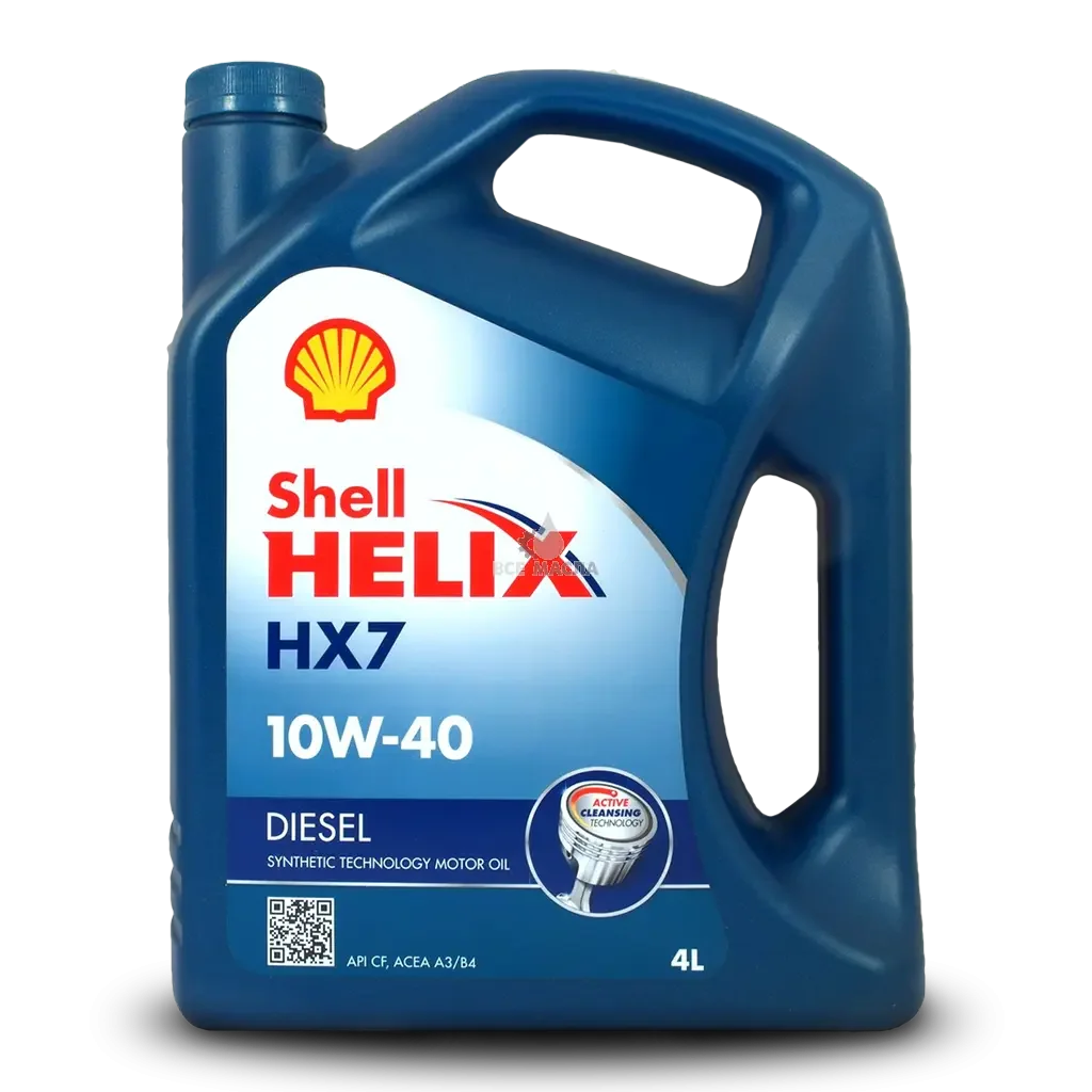 Масло моторное SHELL HELIX DIESEL 10W-40 4л 550040428