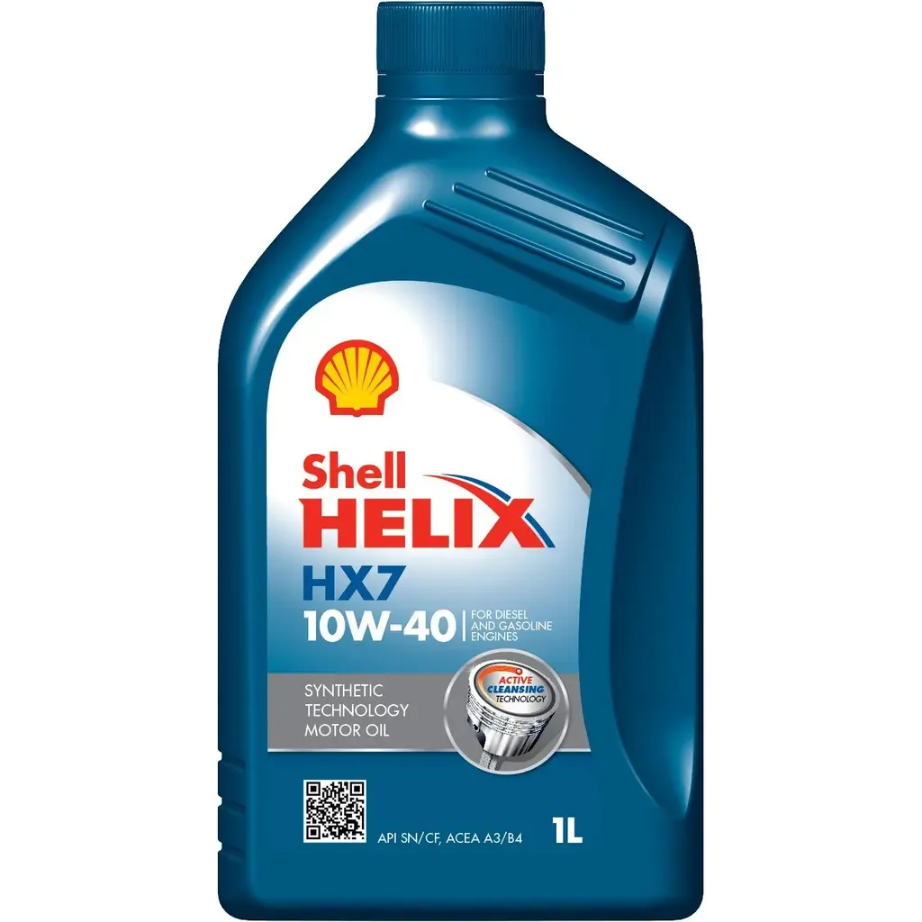 Масло моторное SHELL 10W-40 1л 550040312