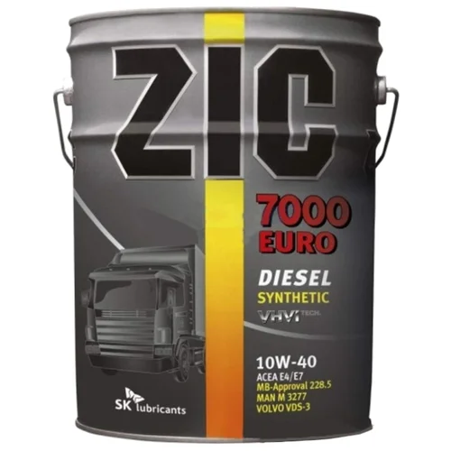 Масло моторное ZIC 10W-40 20л 197148