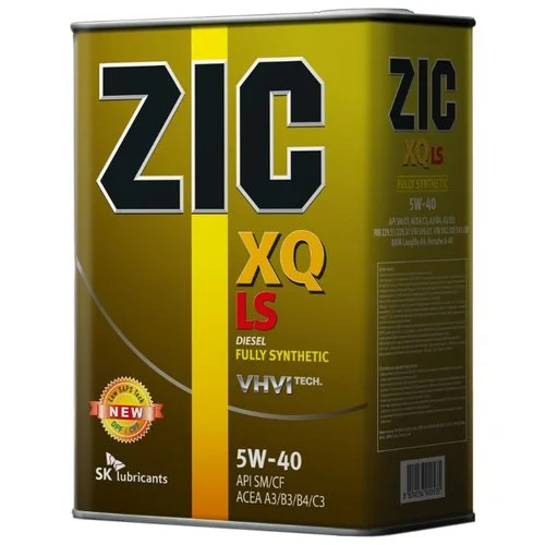 Масло моторное ZIC 5W-40 4л 163202