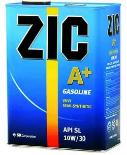 Масло моторное ZIC 10W-30 4л 163392