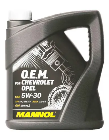 Масло моторное MANNOL 5W-30 4л 4038