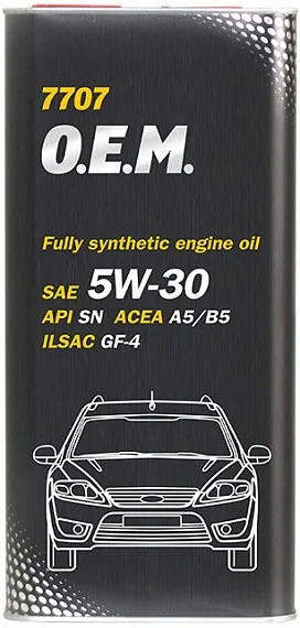 Масло моторное MANNOL 5W-30 5л 4042