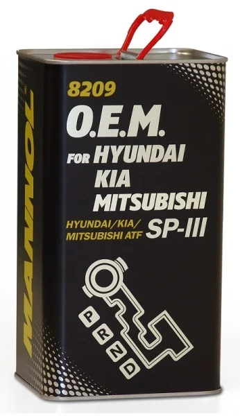 Трансмиссионное масло MANNOL 8209 OEM ATF SP -III 4л 3044