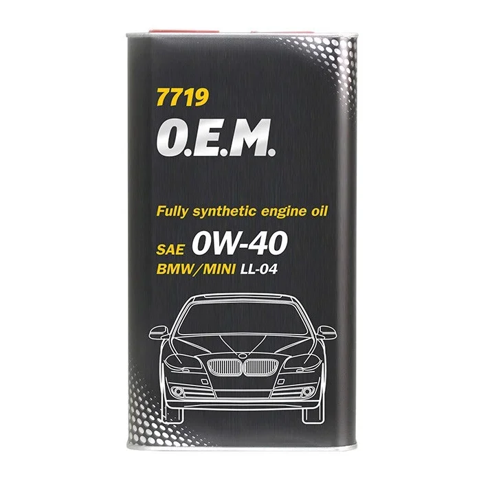 Масло моторное MANNOL 0W-40 4л 4065