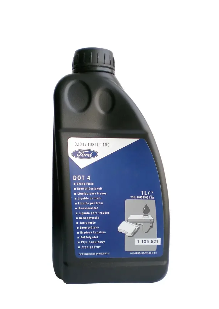 Жидкость тормозная FORD DOT 4 1л 1850522