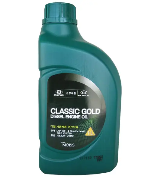 Масло моторное HYUNDAI/KIA/MOBIS 10W-30 1л 05200-00110
