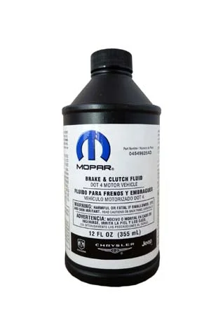Жидкость тормозная CHRYSLER DOT 4 0.355л 04549625ad