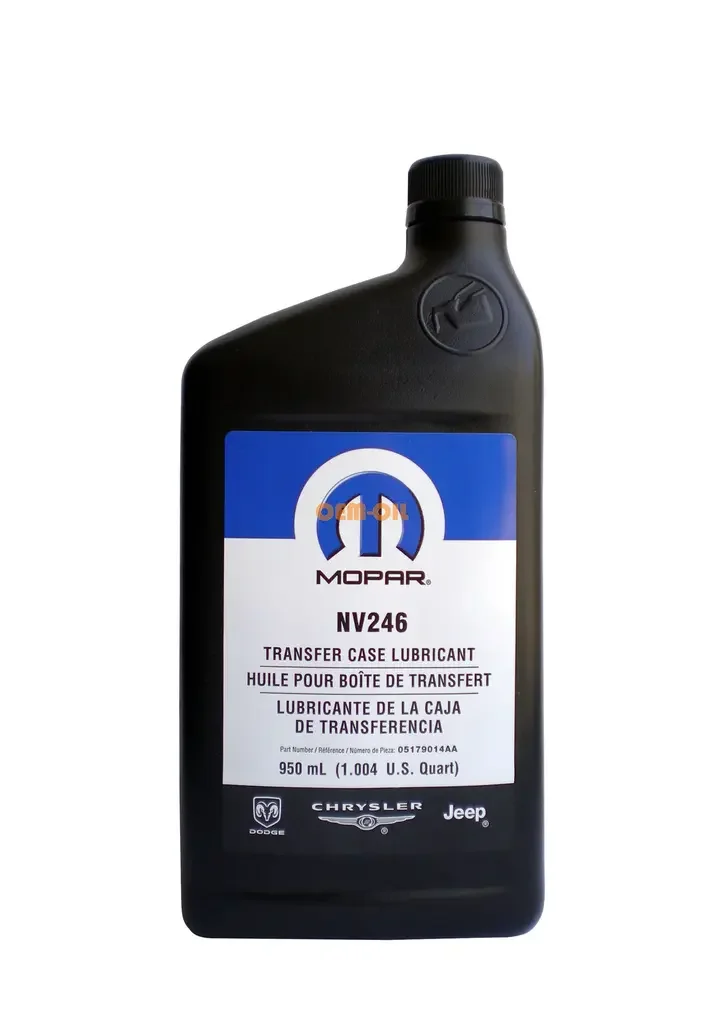 Трансмиссионное масло CHRYSLER TRANSFER CASE LUBRICANT NV 246 1л 05179014AA