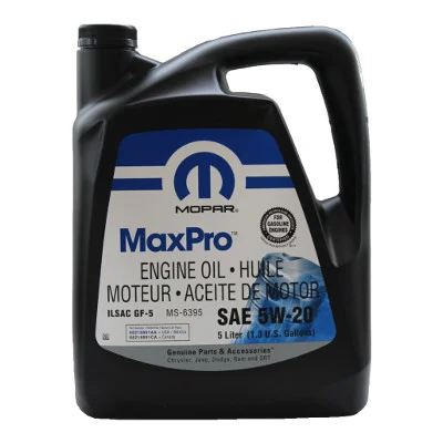 Масло моторное CHRYSLER 5W-20 5л 68218891AA