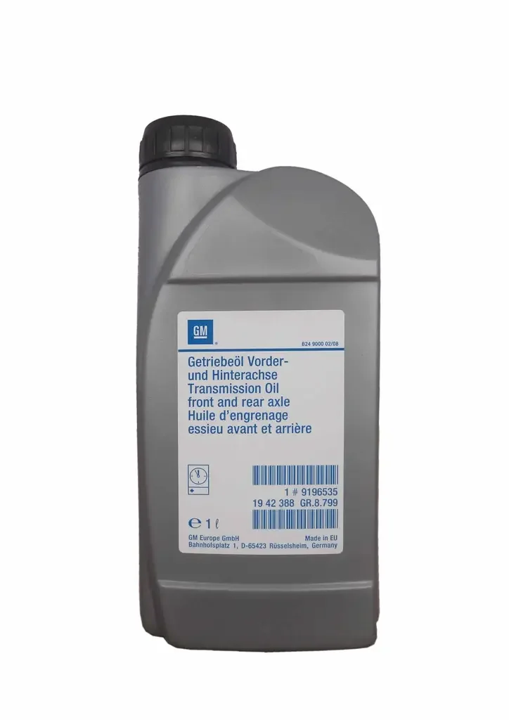 Трансмиссионное масло GM GETRIEBEOEL VORDER UND HINTERACHSE 1л 1942387