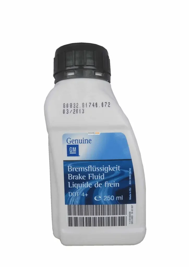 Жидкость тормозная GM DOT 4 0.25л 1942420