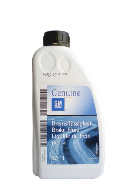 Жидкость тормозная GM DOT 4 1л 1942422