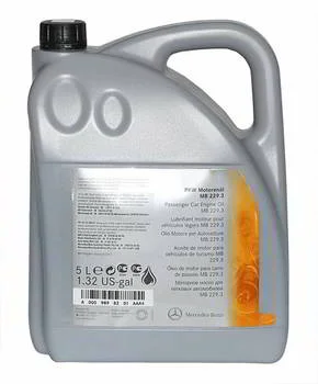 Масло моторное MERCEDES 5W-40 5л A0009898201AAA4