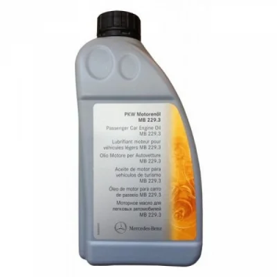 Масло моторное MERCEDES 5W-40 1л A0009898201AAA6