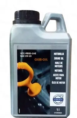 Масло моторное VOLVO 0W-20 1л 31392923