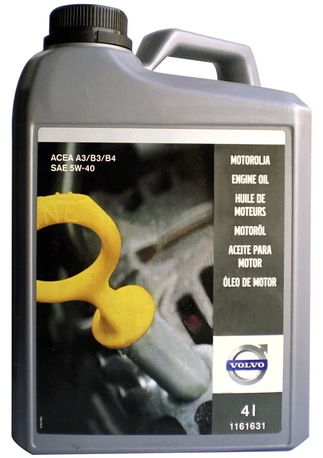 Масло моторное VOLVO 5W-40 4л 1161631