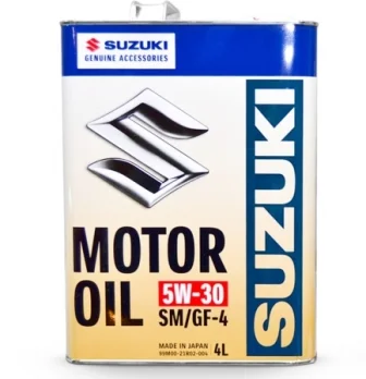 Масло моторное SUZUKI 5W-30 4л 99M00-21R02-004