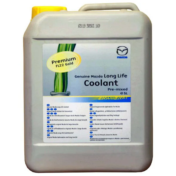 Готовый зеленый long life coolant fl22 MAZDA C122-CL-005A4X