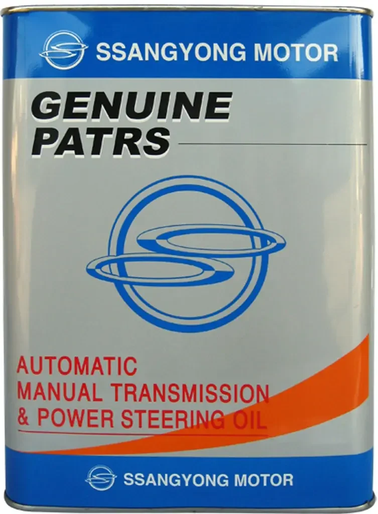 Трансмиссионное масло SSANGYONG AUTOMATIC MANUAL TRANSMISSION & POWER STEERING OIL 75W-85 1л 0000000481