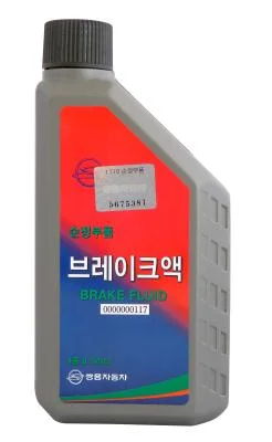 Жидкость тормозная SSANGYONG DOT 4 0.5л 000000r117