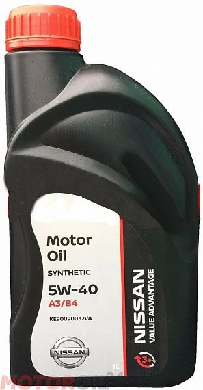 Масло моторное NISSAN 5W-40 1л KE900-90032-VA
