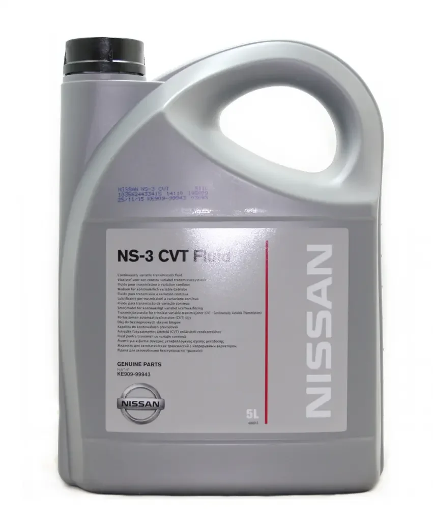 Трансмиссионное масло NISSAN CVT FLUID NS-3 5л KE909-99943R