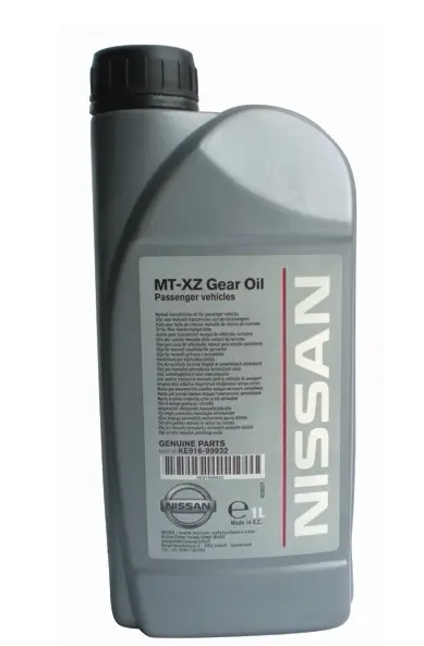 Трансмиссионное масло NISSAN MT-XZ GEAR OIL 75W-80 1л KE916-99932