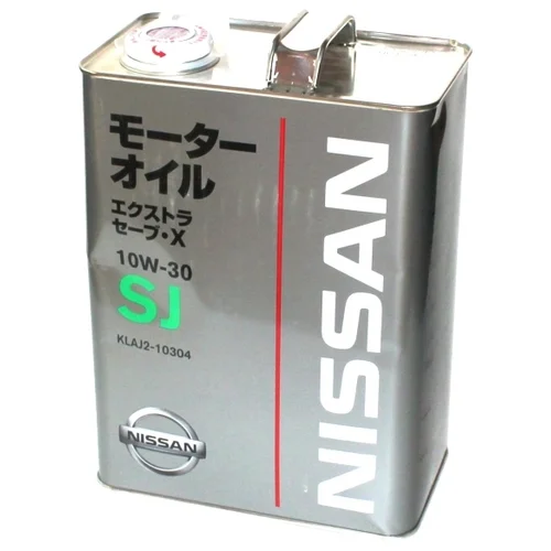 Масло моторное NISSAN 10W-30 4л KLAJ2-10304