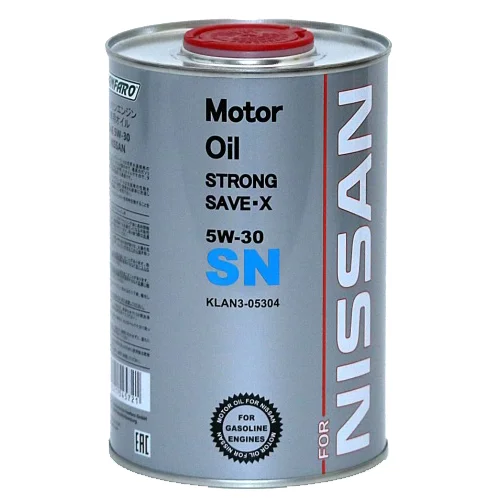 Масло моторное NISSAN STRONG SAVE X 5W-30 1л KLAN5-05301
