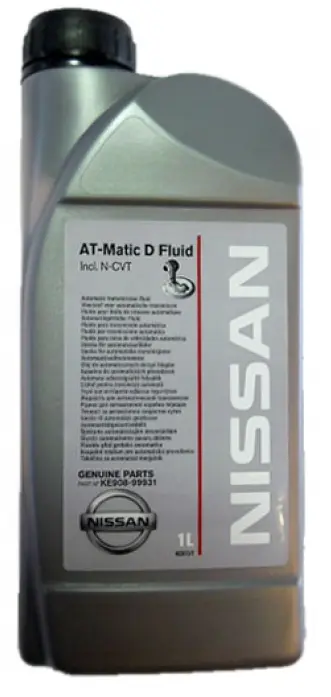 Трансмиссионное масло NISSAN MATIC FLUID D 1л KE9089-9931