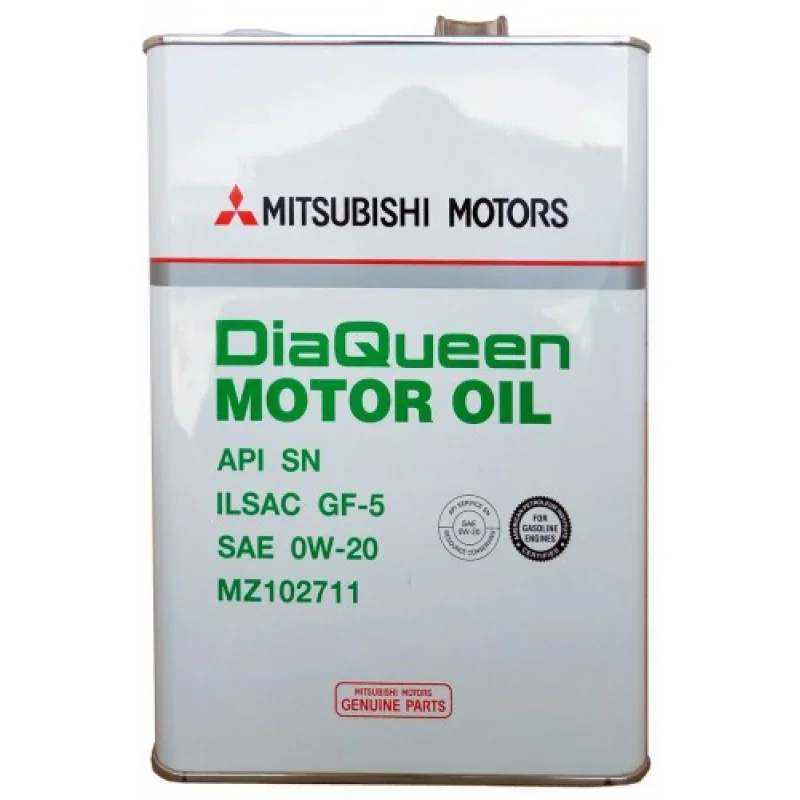 Масло моторное MITSUBISHI 0W-20 4л MZ102711