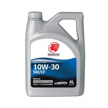 Масло моторное IDEMITSU 10W-30 4л 30065013-746