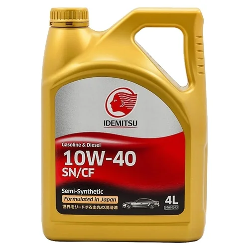 Масло моторное IDEMITSU SEMI-SYNTHETIC 10W-40 4л 30015045-746