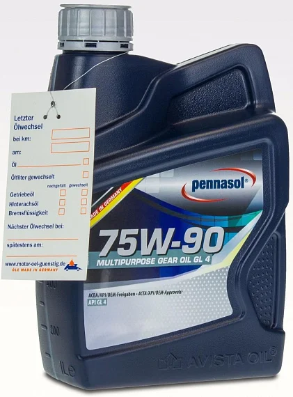 Трансмиссионное масло PENNASOL 75W-90 1л 150833