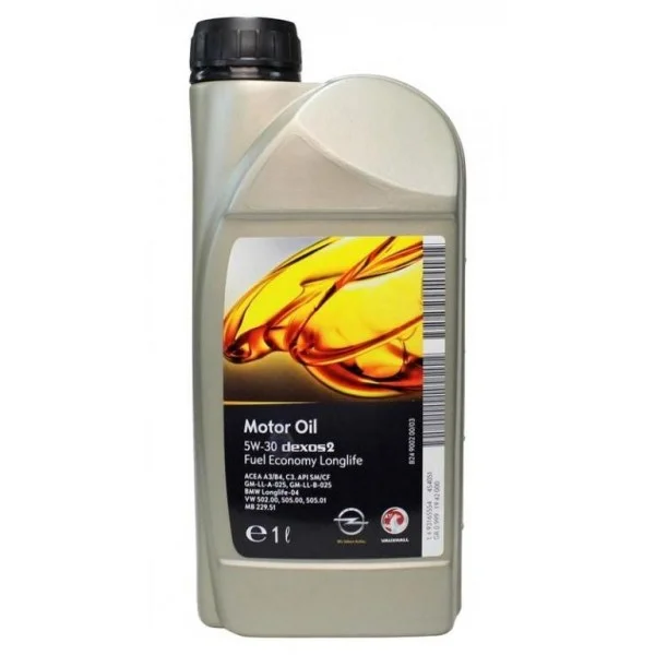 Масло моторное GM 5W-30 1л 1942000