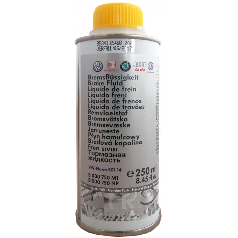 Жидкость тормозная VAG DOT 4 0.25л b000750m1
