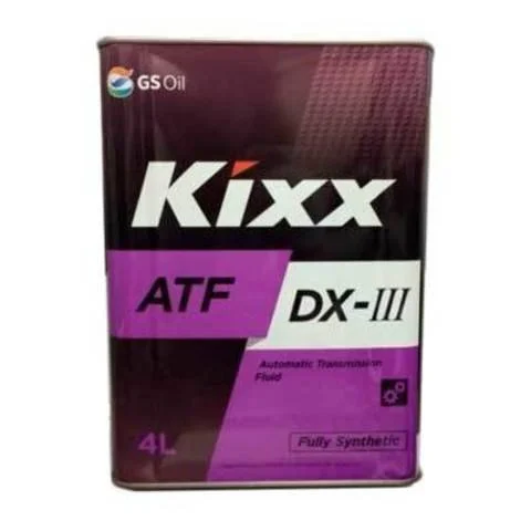 Трансмиссионное масло KIXX ATF DX-III 4л L250944TE1