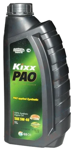 Масло моторное KIXX PAO 5W-40 1л L2092AL1E1