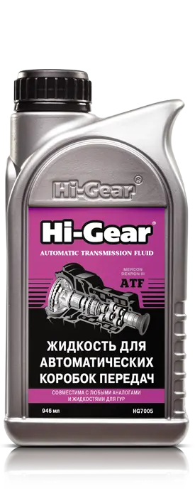 Трансмиссионное масло HI-GEAR DEXRON III 1л HG7005