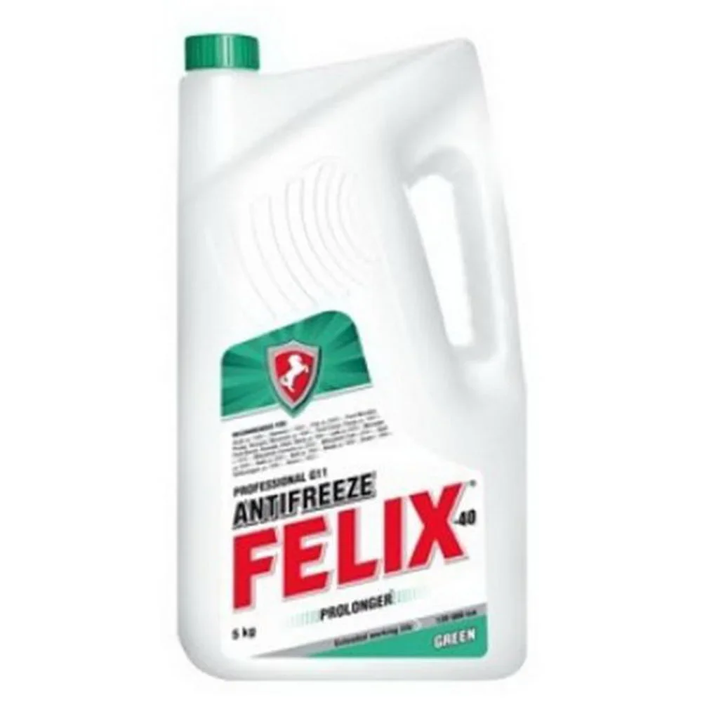 Антифриз G11 зеленый Prolonger 5 кг FELIX 430206031