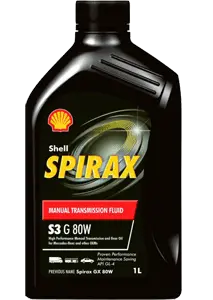 Трансмиссионное масло SHELL SPIRAX S3 G 80W 1л 550027958