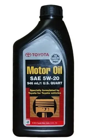 Масло моторное TOYOTA 5W-20 1л 00279-1QT20