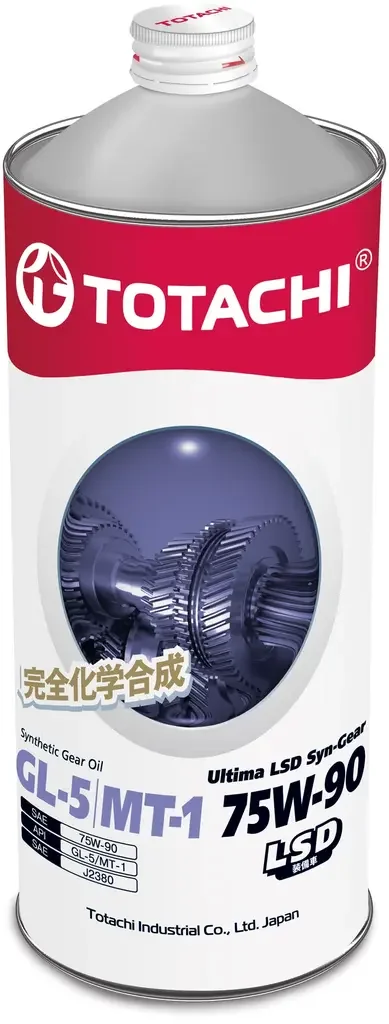 Трансмиссионное масло TOTACHI ULTIMA LSD SYN-GEAR 75W-90 1л 4589904931512
