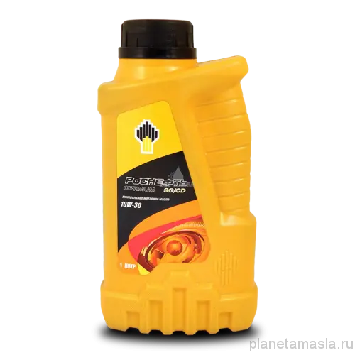 Масло моторное ROSNEFT 10W-30 1л 3166