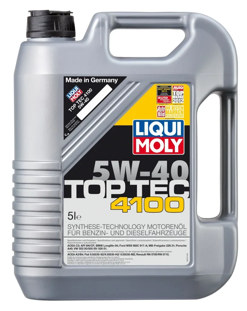 Масло моторное LIQUI MOLY 5W-40 5л 9511