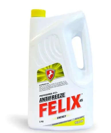 Антифриз G12 желтый Energy 5 кг FELIX 430206027