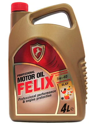 Масло моторное FELIX 5W-40 4л 430900003